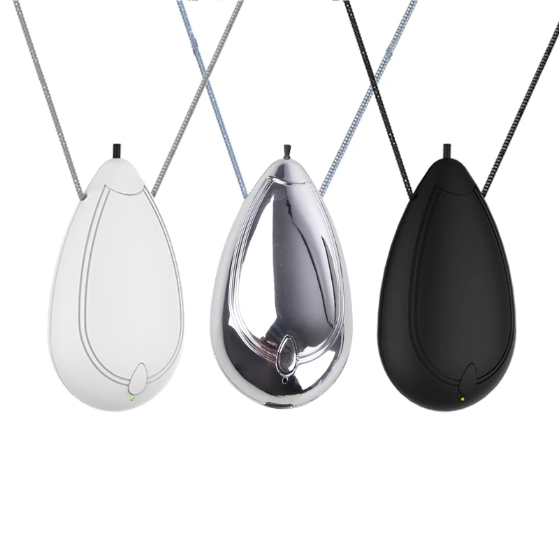 

Negative Ion Portable Air Purifier Wearable Air Deodorizer for Small Space Clear