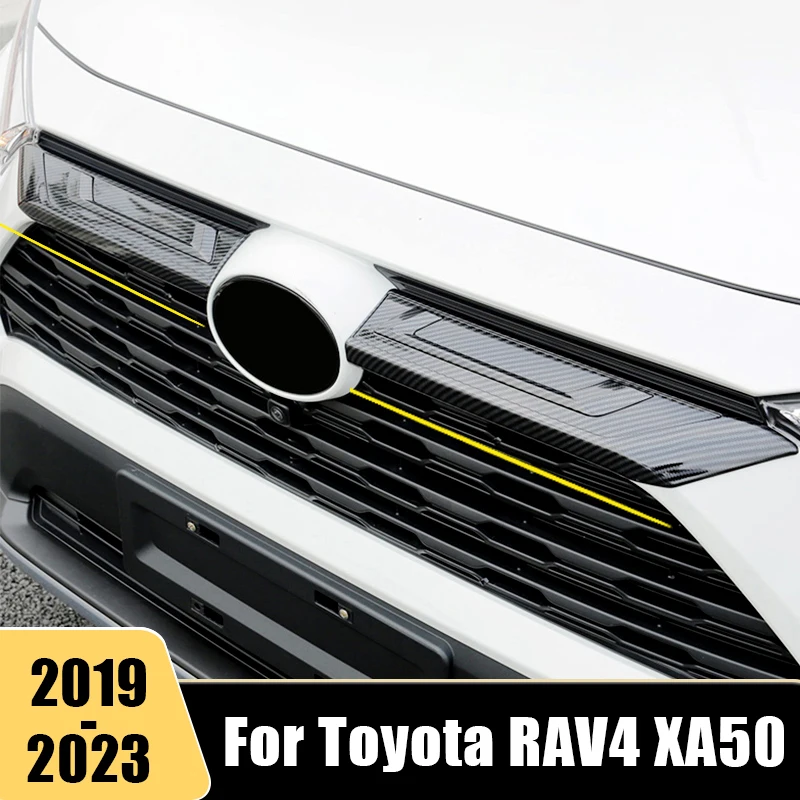 

Наклейка на передний бампер автомобиля для Toyota RAV4 XA50 2019 2020 2021 2022 2023 RAV 4 XA 50, аксессуары для модификации