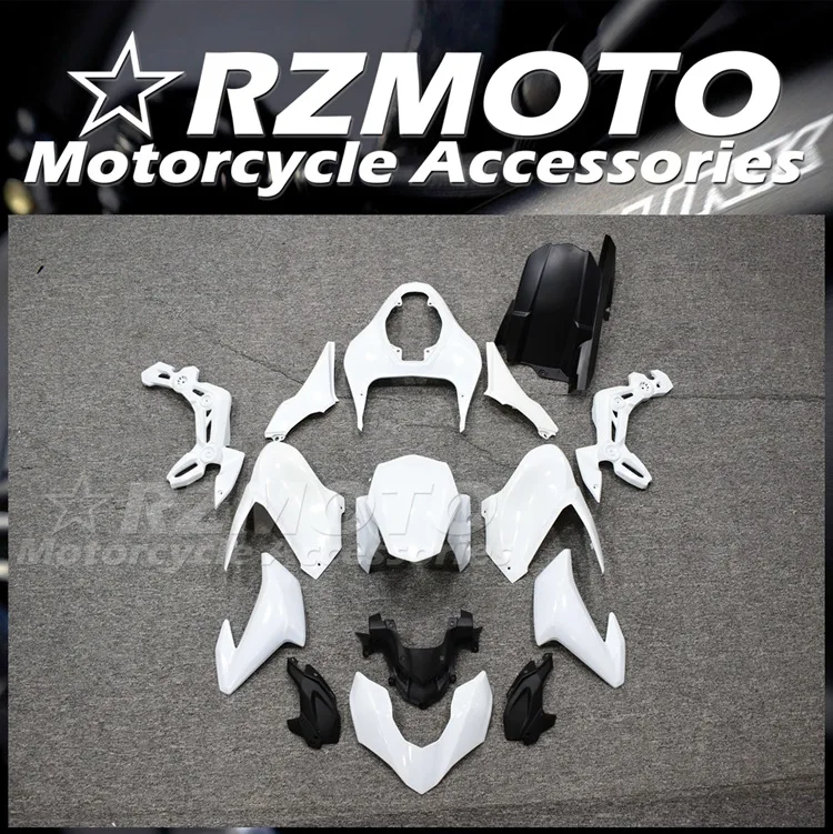 

New ABS Whole Motorcycle bike Fairings Kit Fit for Kawasaki Z900 2017 2018 2019 17 18 19 Bodywork set White