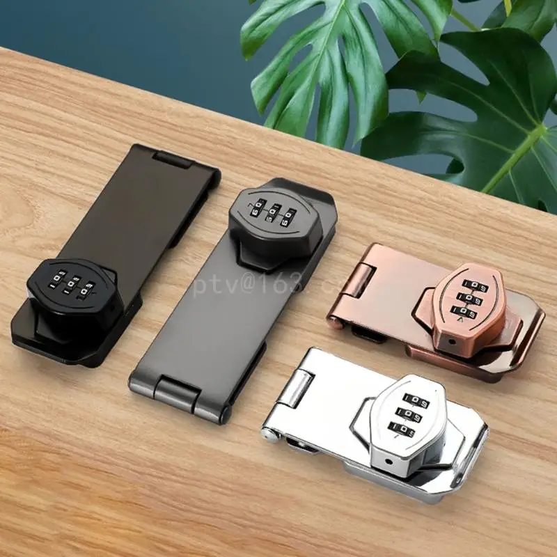 3-значный кодовый замок с засовом для шкафа кодом небольших дверей почтовых