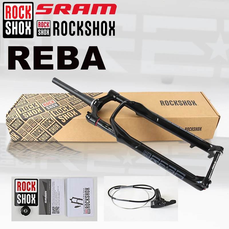 

SRAM REBA RL ROCKSHOX 29ER Колесо Вилка для горного велосипеда 15x110 мм усилитель Tracel 1,5 T 100 мм 51 мм офсет A9 ручной Дистанционный Замок подвеска