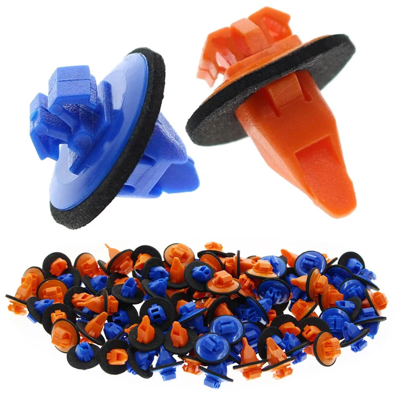 

100 шт., фиксатор раструба, молдинг, зажим 75396-35020, подходит для Toyota Tacoma 4Runner Sequoia FJ Cruiser 2008-2013