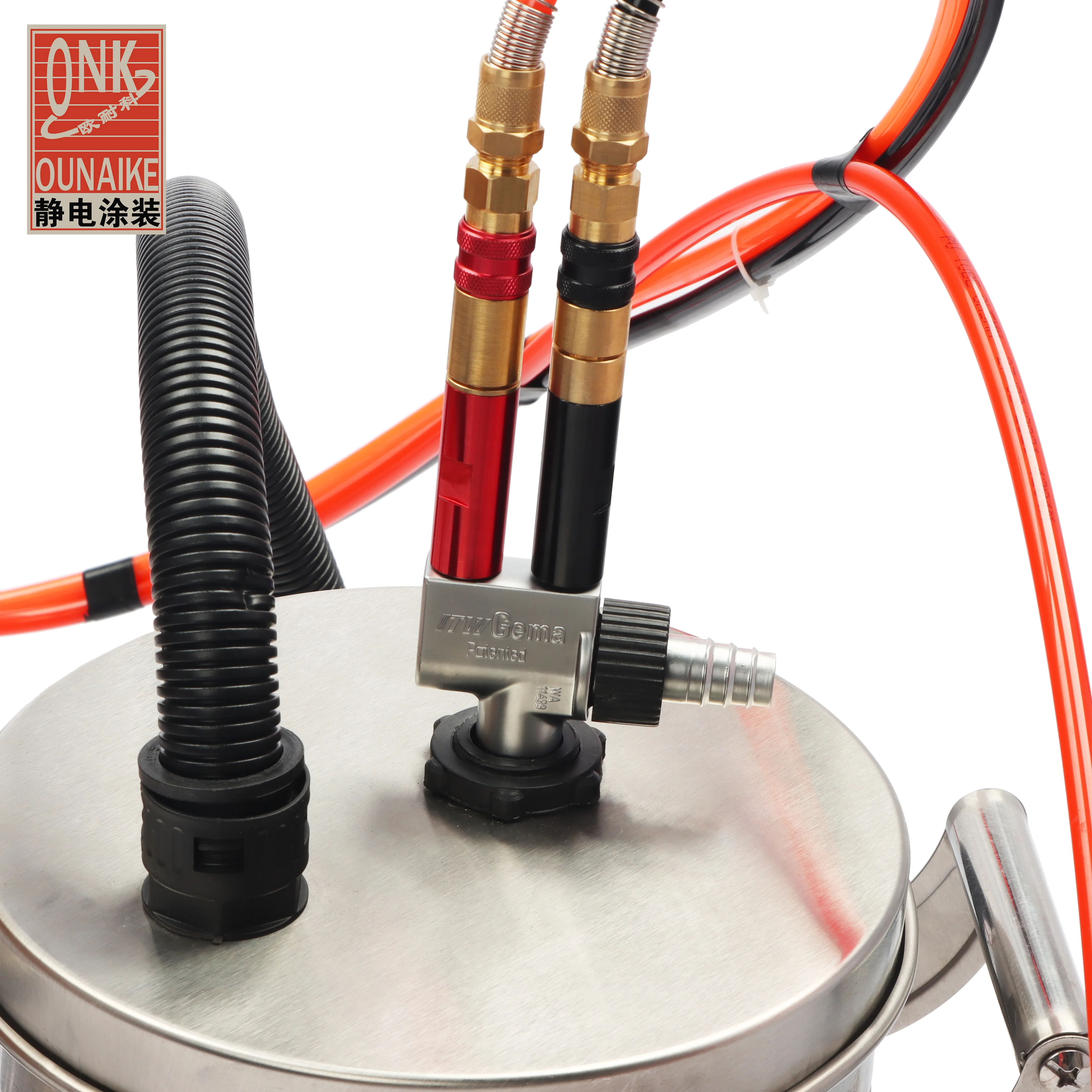 Портативная электростатическая машина для порошкового покрытия GEMA Optiflex с ручным