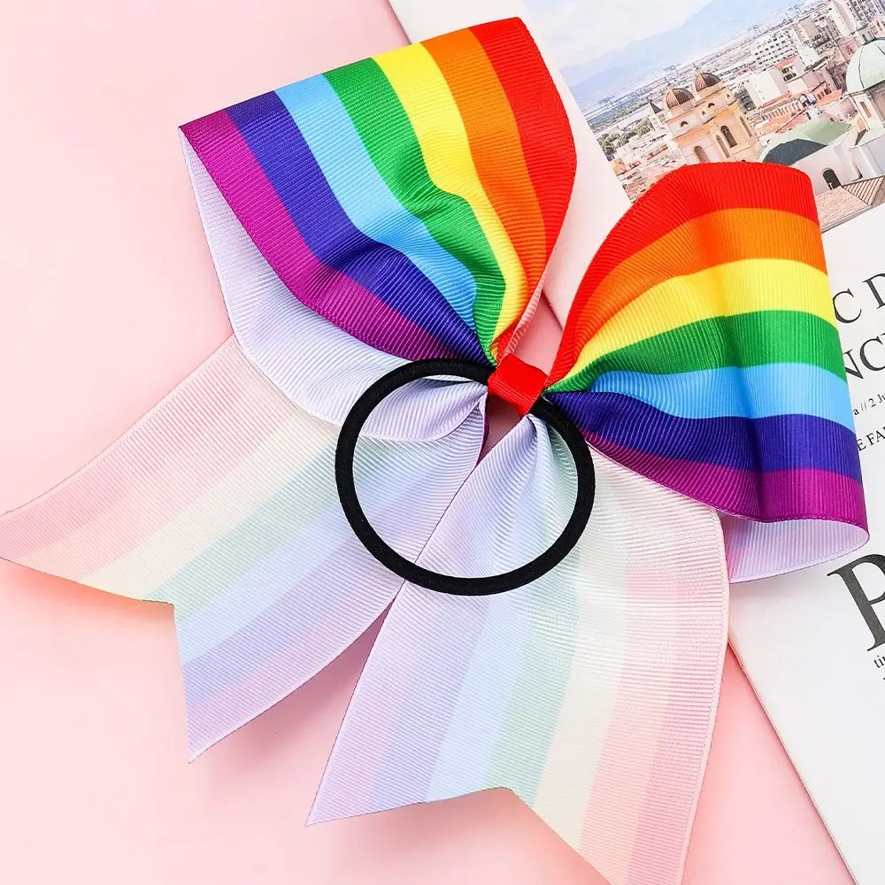 Заколки для волос Эластичные радужные заколки Не вреда Джамбо Большие