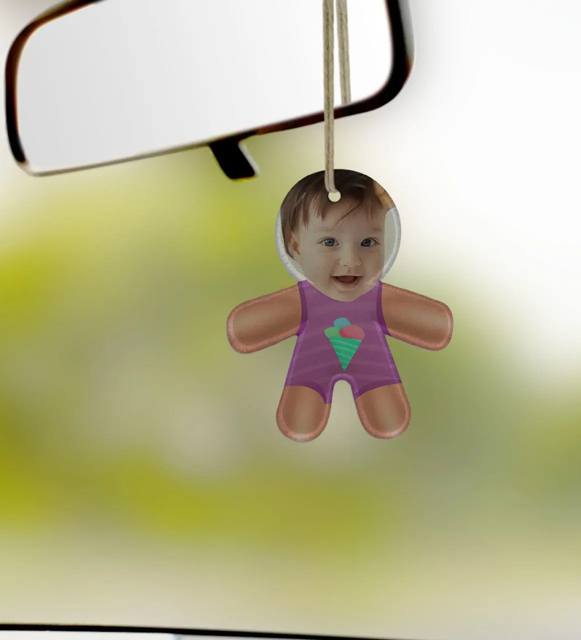 

Personalized Fun Cloth Baby Rearview Mirror Süsü-11