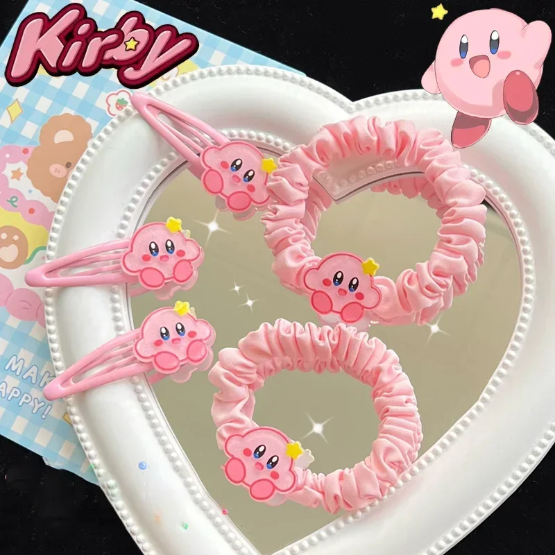 Милые заколки для волос Kirby девочек аксессуары шпильки повязка женщин и девушек