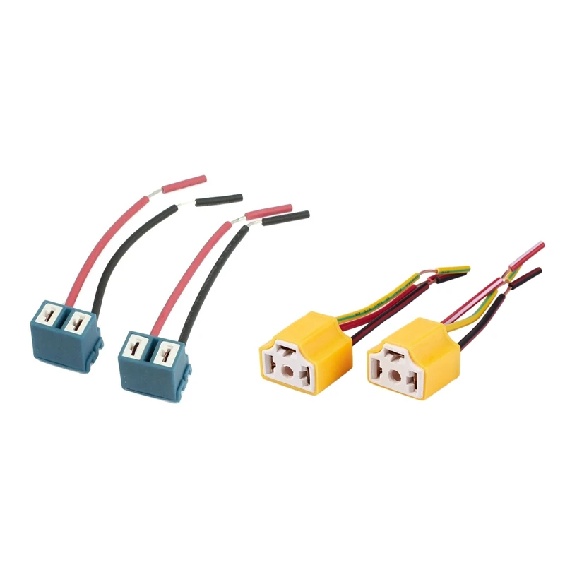 

2 шт., керамические удлинители для ламп H7 H4 9003 HB2