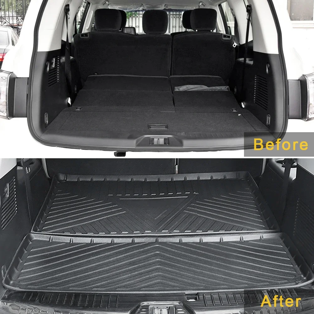 Для Nissan патруль Y62 2010-2022 5-местные 7-местные автомобильные аксессуары ТПЭ коврик