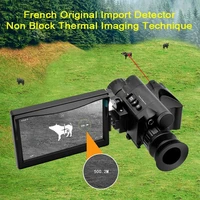 new monocular infrared thermal imager digital night vision camera laser rangefinder with hd lcd screen for hunting patrol