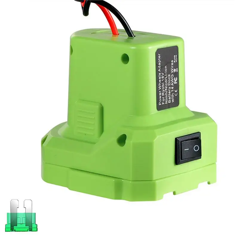 

Адаптер для силовых колес, адаптер для литий-ионных и никель-кадмиевых аккумуляторов P108, P107, P102, P103, P104, P105, док-станция с разъемом