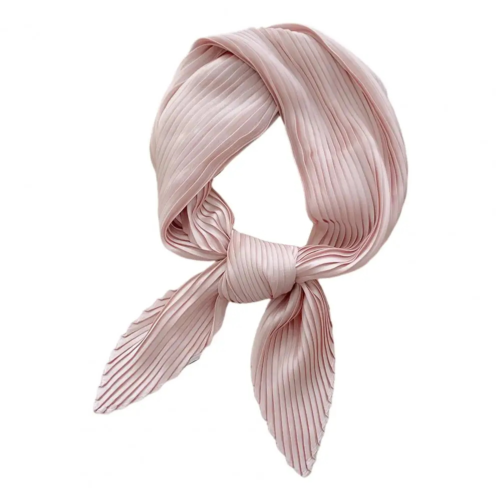 

Stylish Thin Crinkled Scarf Neck Wear Office Lady Scarf Skin-touch Daily Wear
