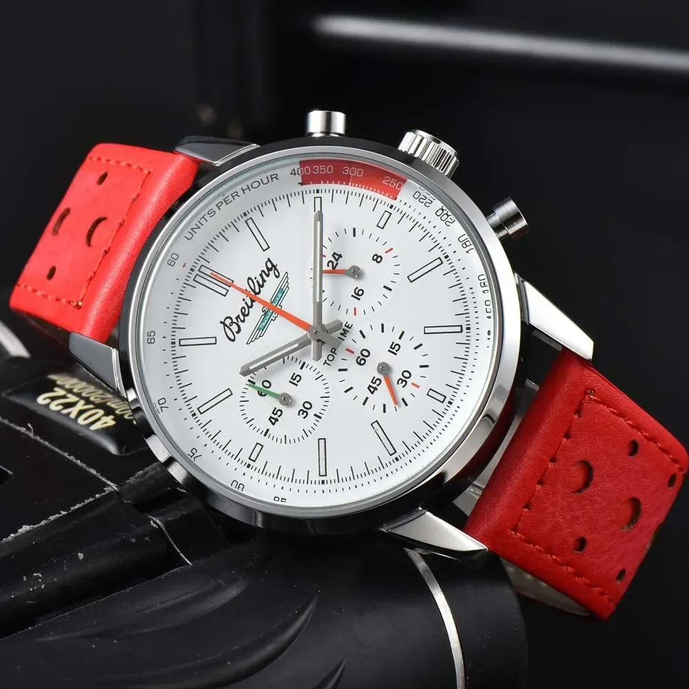 

Top Breitling Watches For Mens Luxury Top Time Style Sport Automatic Date Wristwatch Fashion Business Chronograph AAA Male Clock