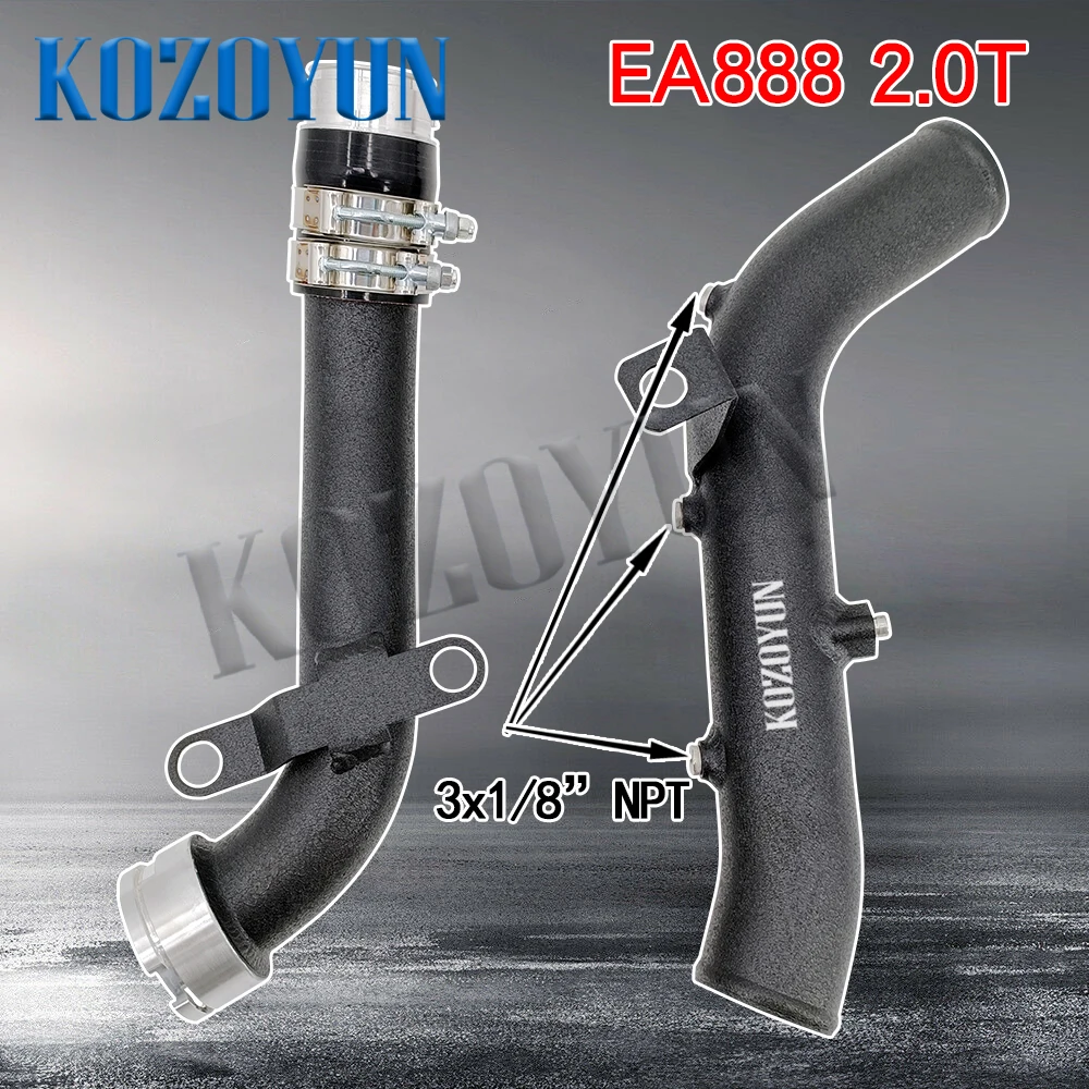 Вода-метанол инъекционная зарядная труба турбо для Golf GTI MK5 MK6 TT A3 CC EA888