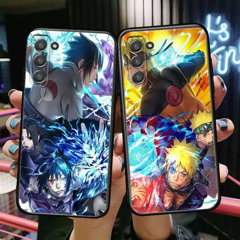 

Naruto VS Sasuke Phone cover hull For SamSung Galaxy s6 s7 S8 S9 S10E S20 S21 S5 S30 Plus S20 fe 5G Lite Ultra Edge