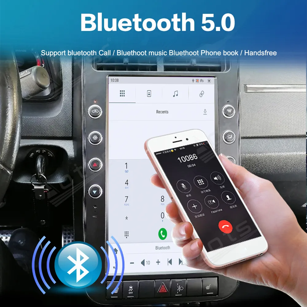 Автомобильная Мультимедийная система 13 ''с 8-ядерным процессором GPS