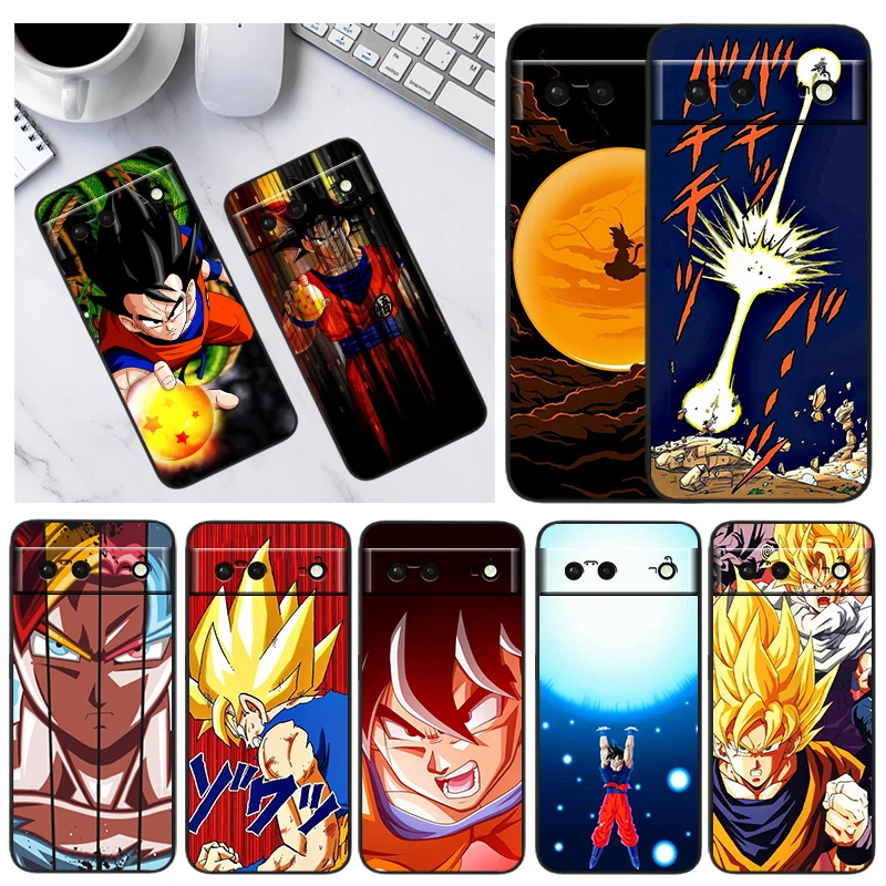 Чехол для телефона Goku Dragon Ball star Google Pixel 6 Pro 6A 5A 5 4 4A XL |