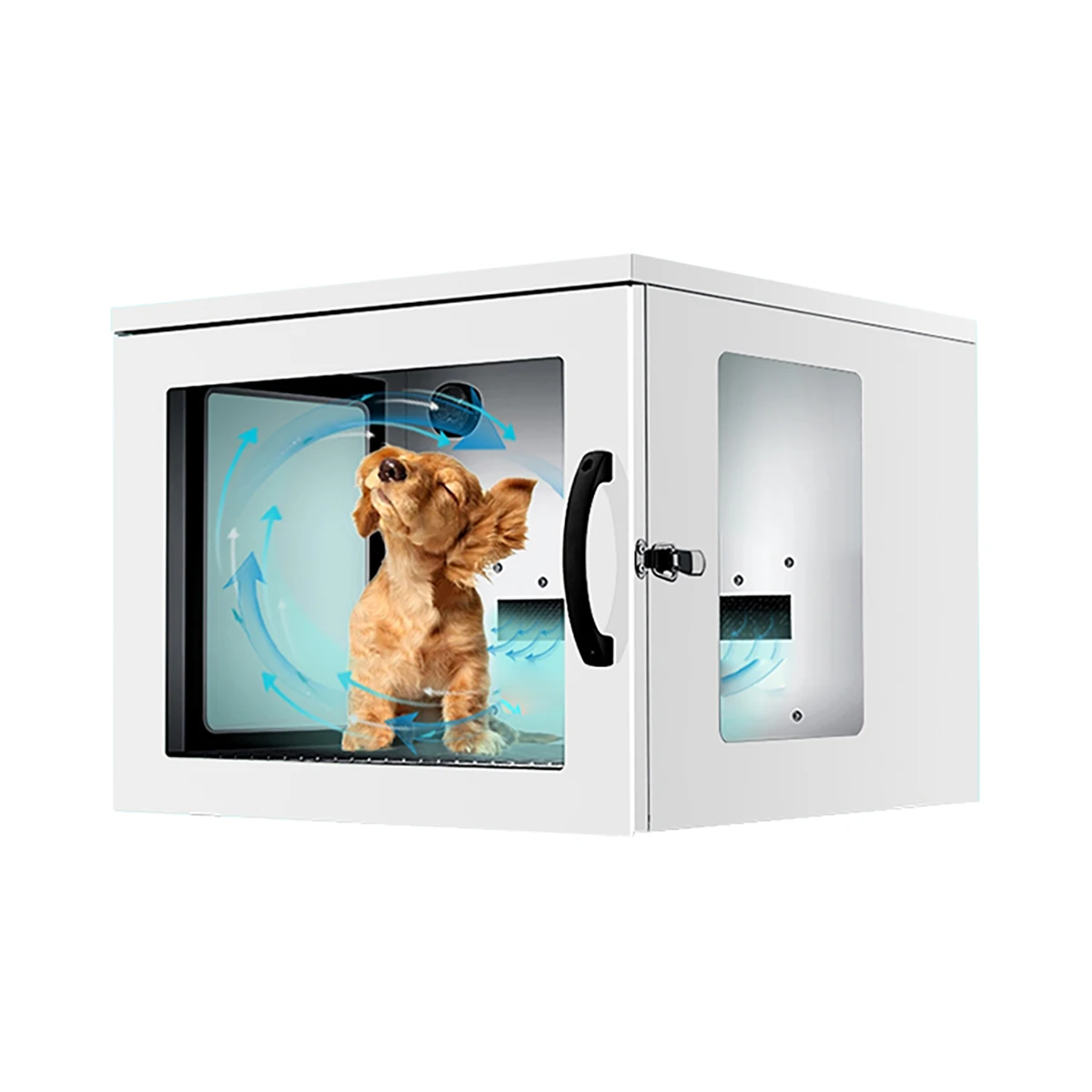 

Heat Circulation Dog Cat Pet Hair Dryer With Smart Temperature Control UV Sterilization Noiseless Working Condition Household