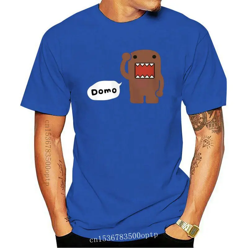 

Camiseta divertida de Neu Domo Kun Japanes, camisa con logotipo de Anime de Tv, S-5Xl, Harajuku, nueva