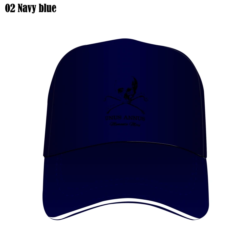 

Men Funy Bill Hats Unus Annus Skull And Bones Tshirs Women Custom Hat