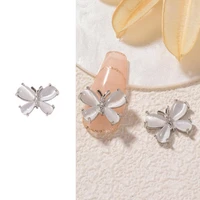 nail decoration delicate colorful solid bow tie bunny shape stylish nail art ornament for salon nail charm nail ornament