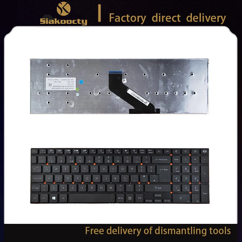 Siakoocty для toshiba Satellite C50D C50-A C50-A506 C55 C55T C55D C50D-A C55-A C55D-A Клавиатура для ноутбука