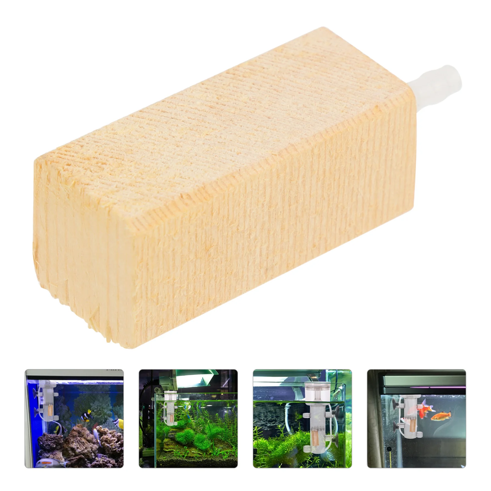 

Air Stone Bubbletank Diffuser Woodaquarium Sponge Bubbler Filter Wooden Airstones Skimmer Pump Aerator Ceramic Protein
