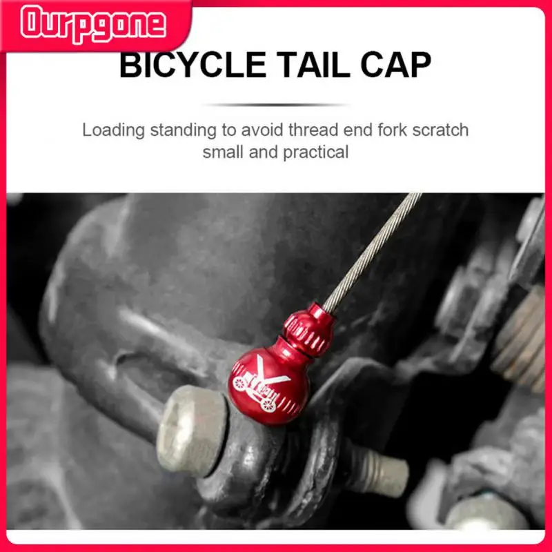 

Waterproof Shift/brake Cable Shirt Sheath Multicolor Stylish Bicycle Cable End Caps High Quality 1pcs Bicycle Line Tail Cap New