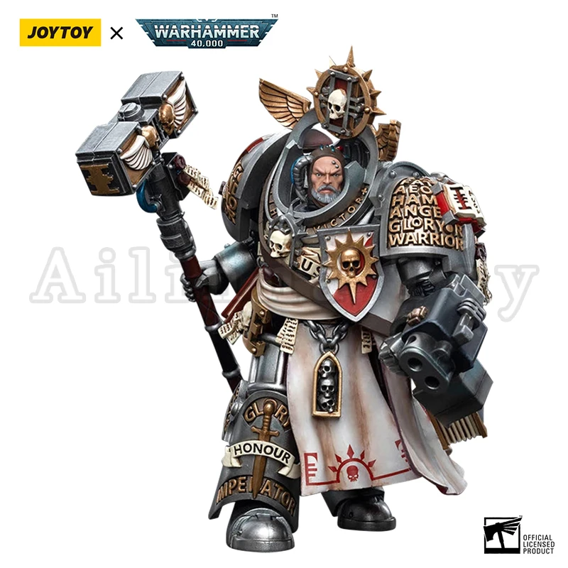 

JOYTOY 1/18 Action Figure 40K Grey Knights Grand Master Voldus Anime Collection Military Model Free Shipping