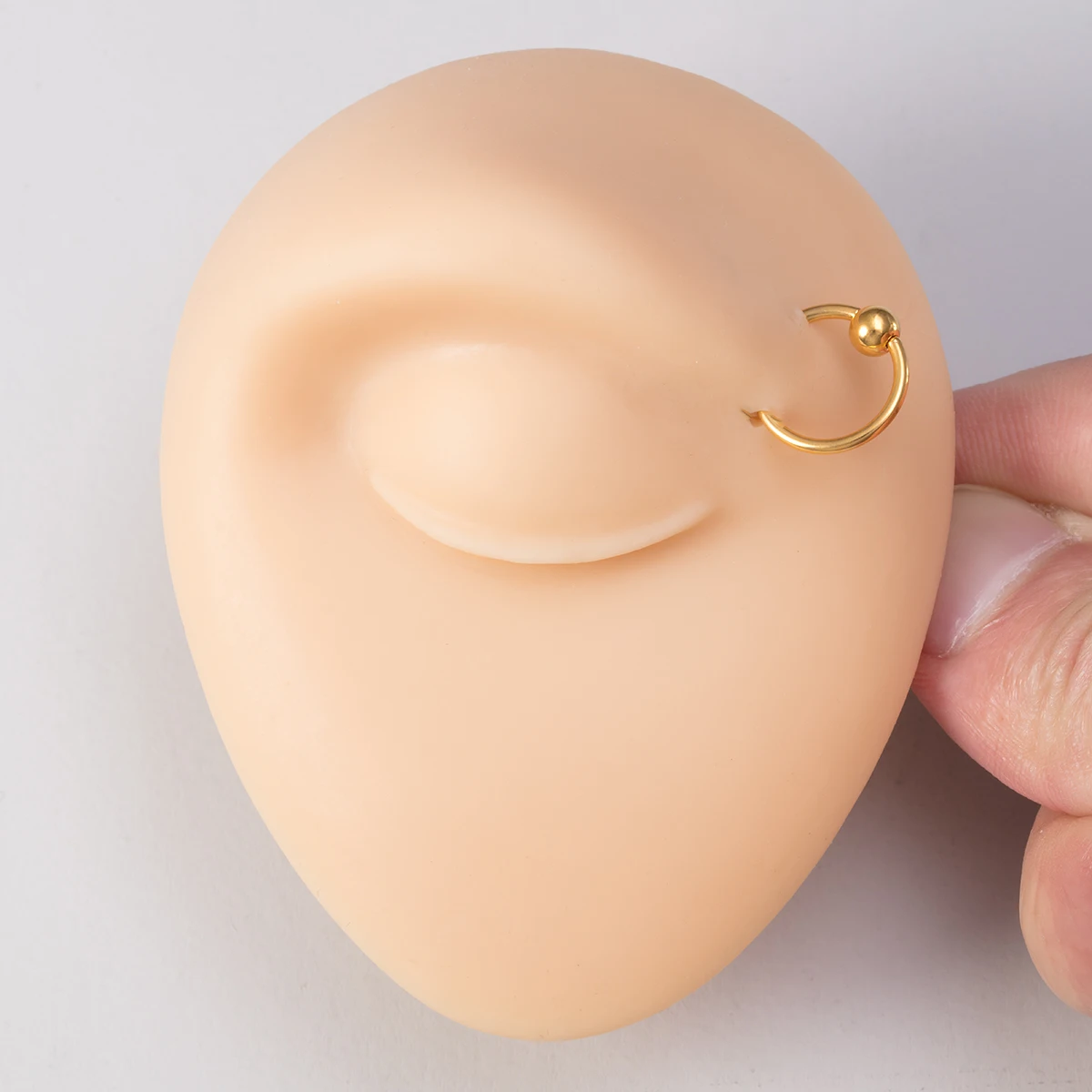 Кольцо для пирсинга из хирургической стали 3 шт