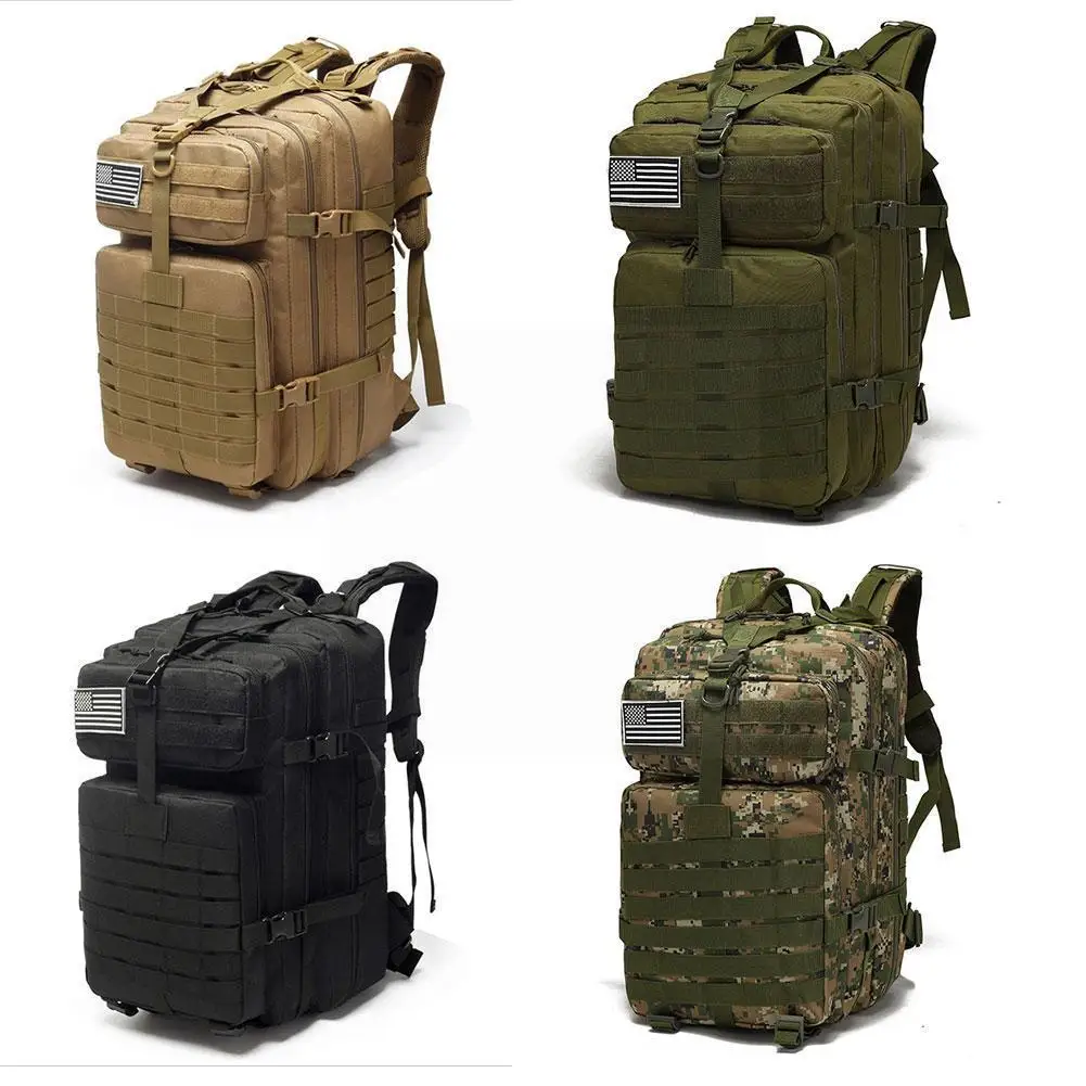 

Multifunctional Outdoor Sports Waterproof Backpack Camping Bag Ba 3p Tactical Expansion Large-capacity Hiking Molle V9k1