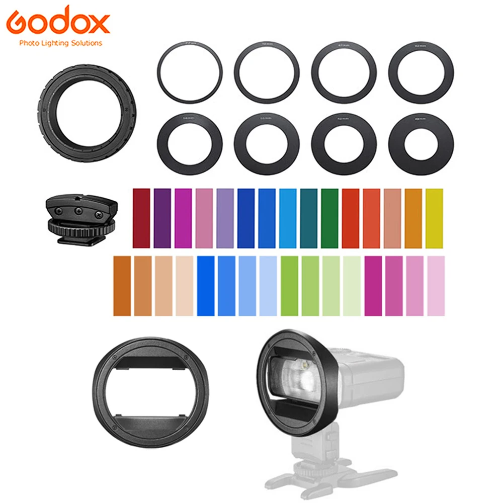 

Аксессуары для макросъемки фотовспышки Godox MF12