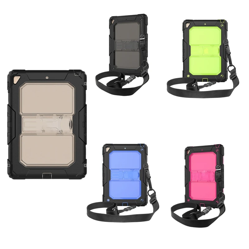 

Трехслойный противоударный прочный защитный чехол для Ipad 9,7 дюйма (2017/2018)