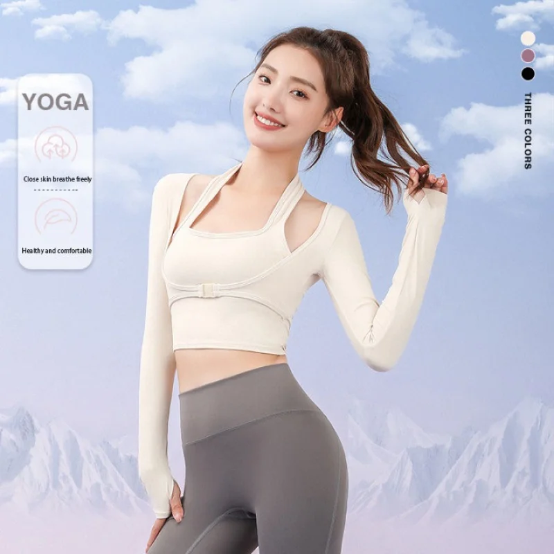 

Спортивные футболки, спортивный топ, без одежды, бюстгальтер, одежда для йоги, имитация двух блейзеров для похудения, ударопрочная бесшовная быстросохнущая одежда, одежда для спортзала