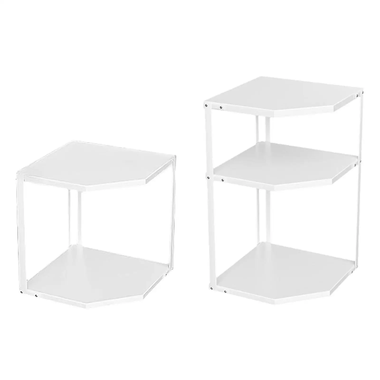 Угловая полка для кухонной стойки и органайзер шкафов тарелок чашек посуды