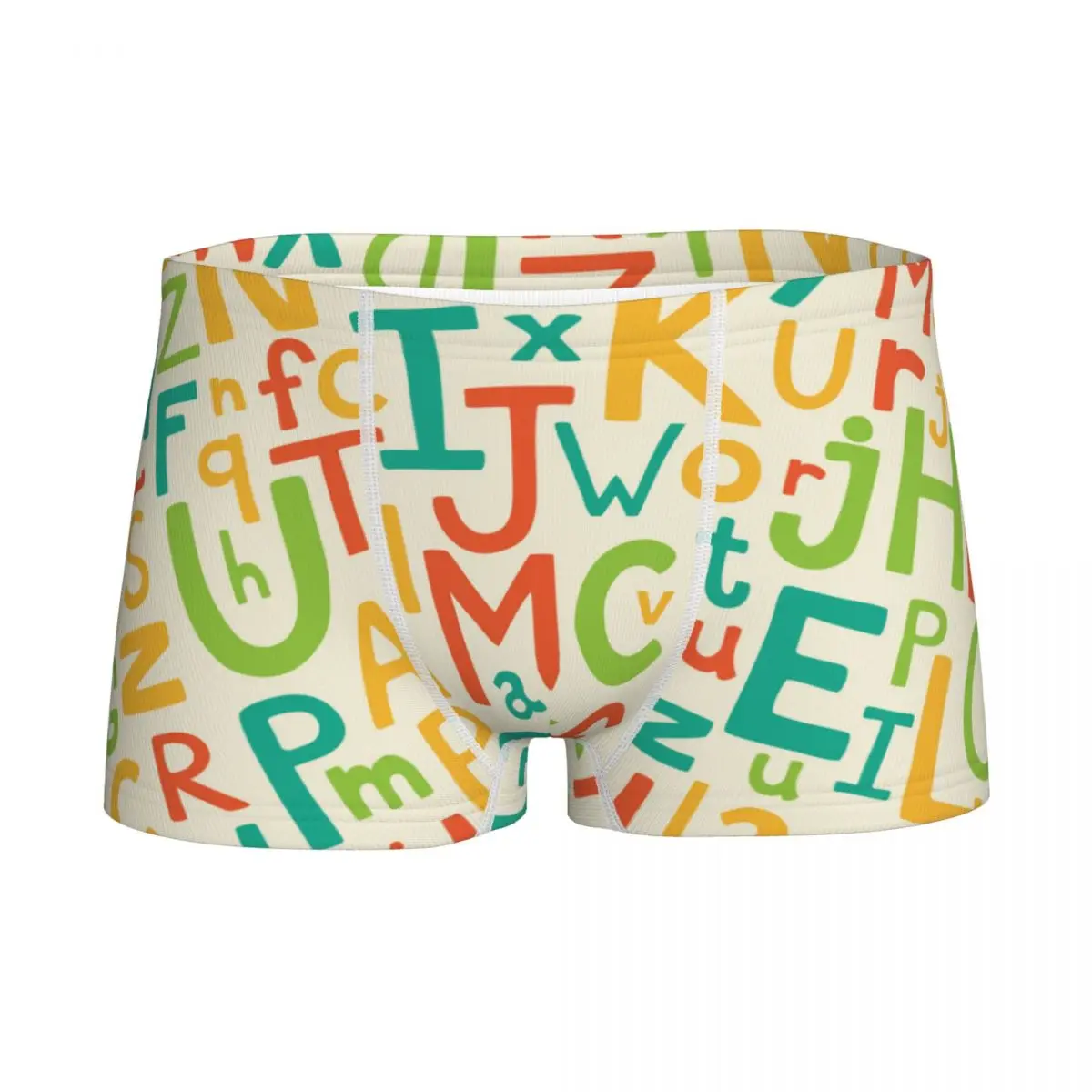 

Boy Vintage Boxer Shorts Cotton Youth Underwear Graffiti Letters Children's Panties Popularity Teenagers Underpants