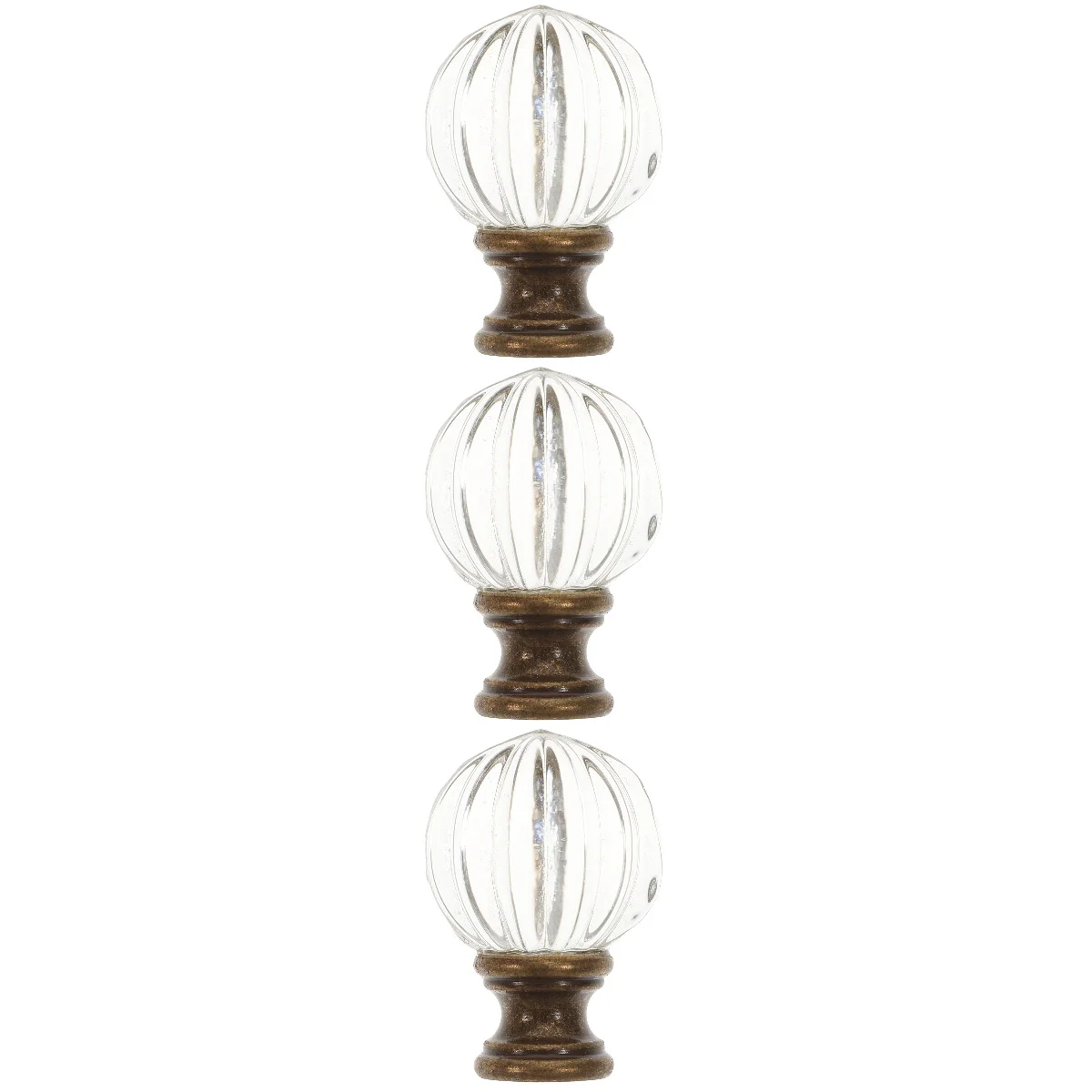 

Lamp Top Decoration Finial Solid Finials Caps Tapped Shade Light Screw Lampshades Table