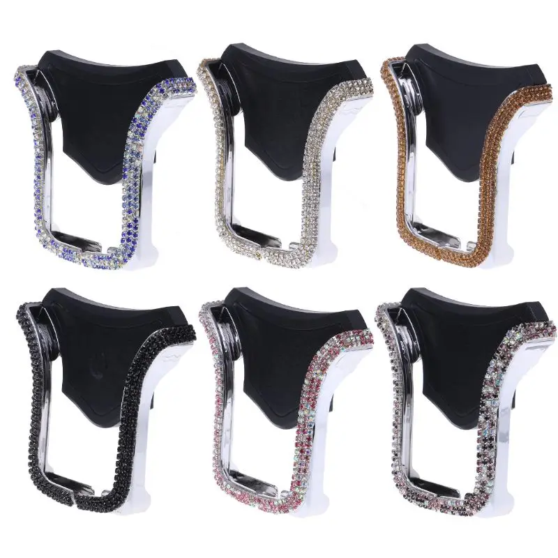 

Universal Car Phone Holder With Bing Crystal for Rhinestone Car Air Vent Mount C