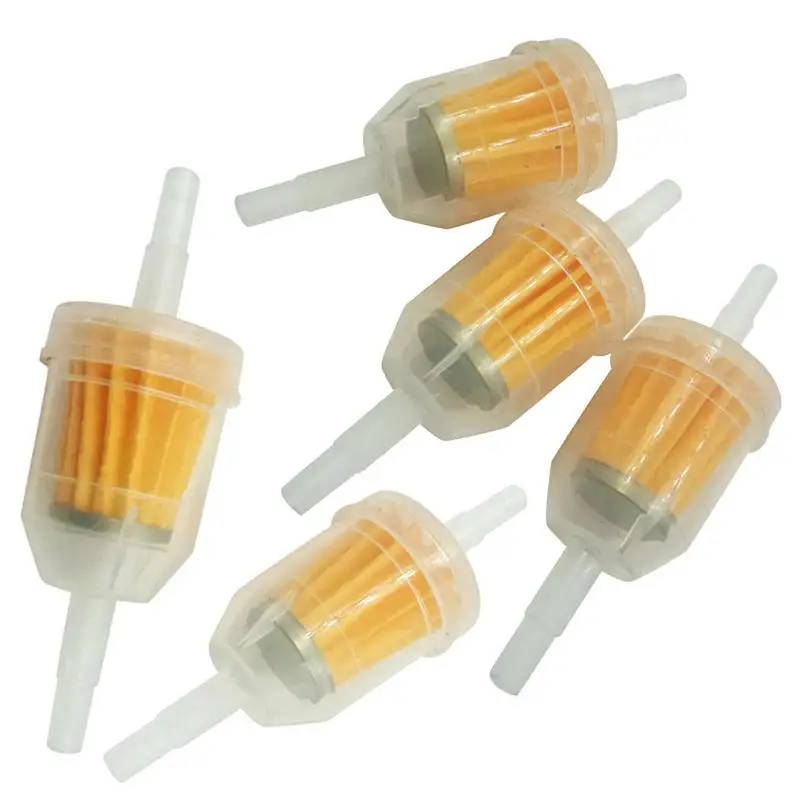 

Universal Oil Filter Lawn Mower Accessories 5PCS Universal Petrol Filters For Small Engines Garden Lawn Mower Replacement