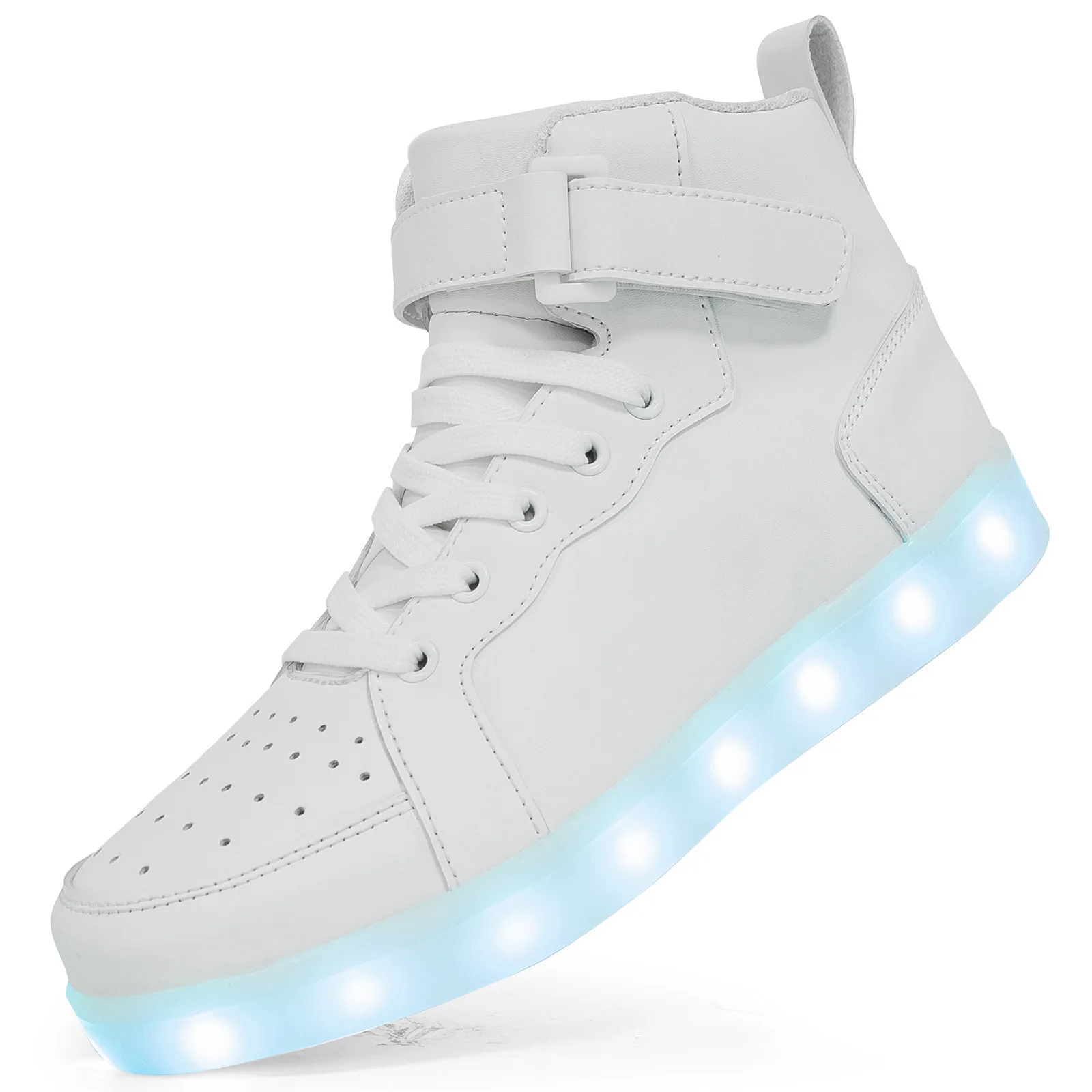 

KRIATIV High Heel Usb Led Shoes Luminous Sneakers Tenis Led Slippers Kids Fashion Lights Up Shoes LED Sneakers Glowing Wholesale