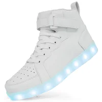 KRIATIV High Heel Usb Led Shoes Luminous Sneakers Tenis Led Slippers Kids Fashion Lights Up Shoes LED Sneakers Glowing Wholesale 1