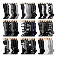56 pairs men and women compression socks circulation recovery varicose veins nursing travel running hiking sports socks