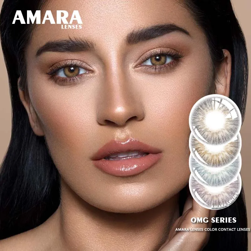 amara lenses natural color lens eyes omg series yearly color contact lenses for eyes beauty contact lenses eye cosmetic color le free global shipping