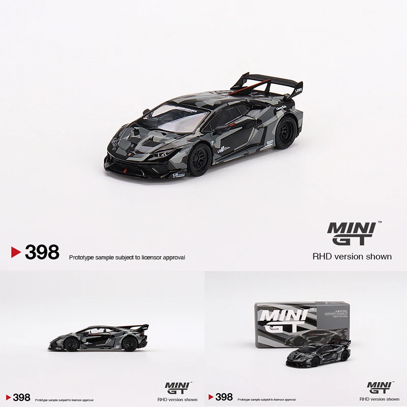 

MINI GT 1:64 Huracan Digital Camouflage Alloy Diecast Diorama Car Model Collection Miniature Carros Toys 398 In Stock