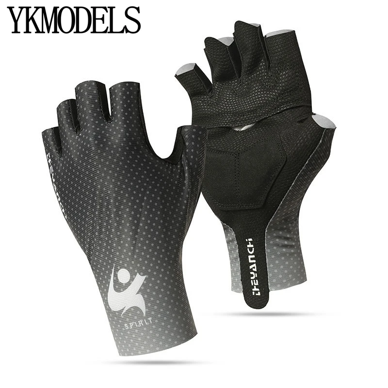 

Summer Anti-Slip Anti Shock Fingerless Gloves Breathable Women Men Gym Training Sport Gloves Bicycle Tactical Cycling Equipment