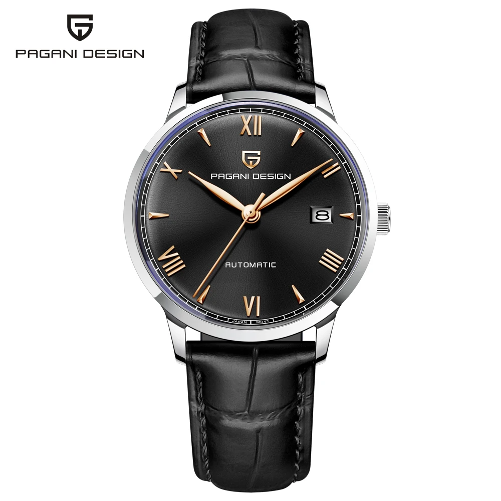 

PAGANI DESIGN 2023 New Men's Mechanical Watch NH35A Stainless Steel Sapphire Leather Luxury Business Waterproof Watch