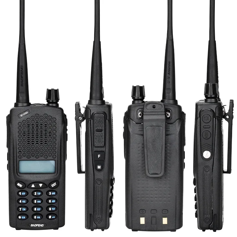 Baofeng UV-B5PLUS Walkie-talkie Professional Handset Go on Road Trip 10W High-power Dual-transmission Key Wins UV82