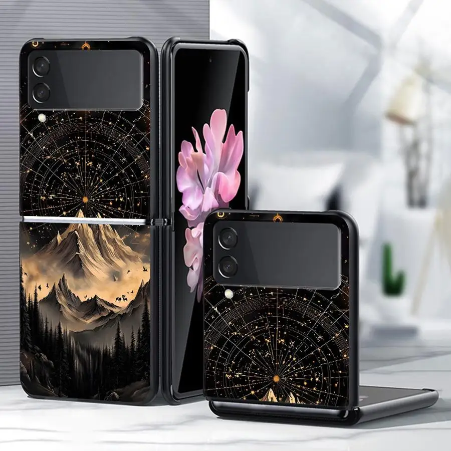 Фото Чехол для телефона Montane Forest для Samsung Galaxy Z Flip 8, Flip5, Flip4, Z Flip 7, 6, 5, 4, 3, Flip3, Flip7 FE, Flip6 №1