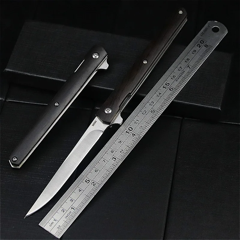 2022 High-end Brand A/B M390 Multi-function Outdoor Sharp Hunting Knife Tactical Folding Portable Pocket Knife+ Holster |