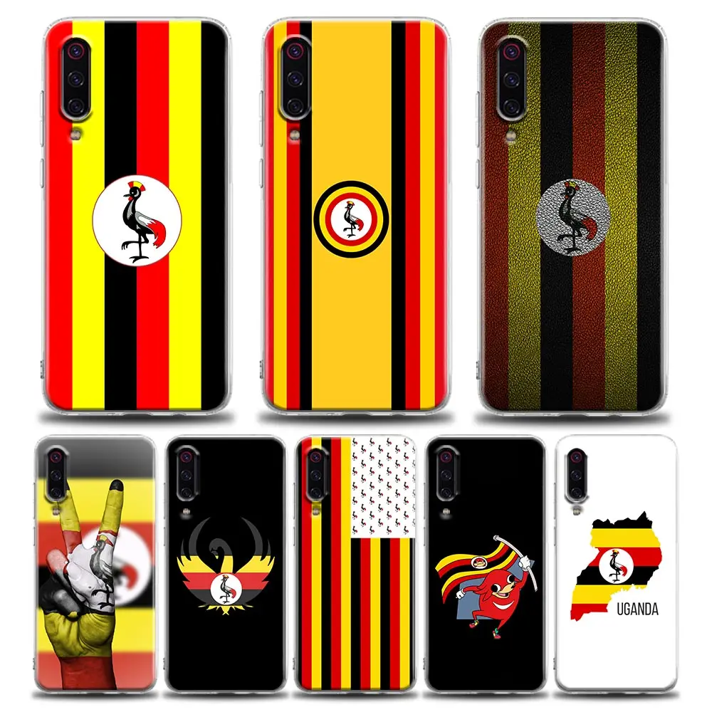 

Uganda Flag Map Coat Of Arms Clear Soft Case For Xiaomi Mi 12 12X 11 11T 10 10T Pro Lite 9 Back Cover For POCO M4 X3 M3 Pro F3