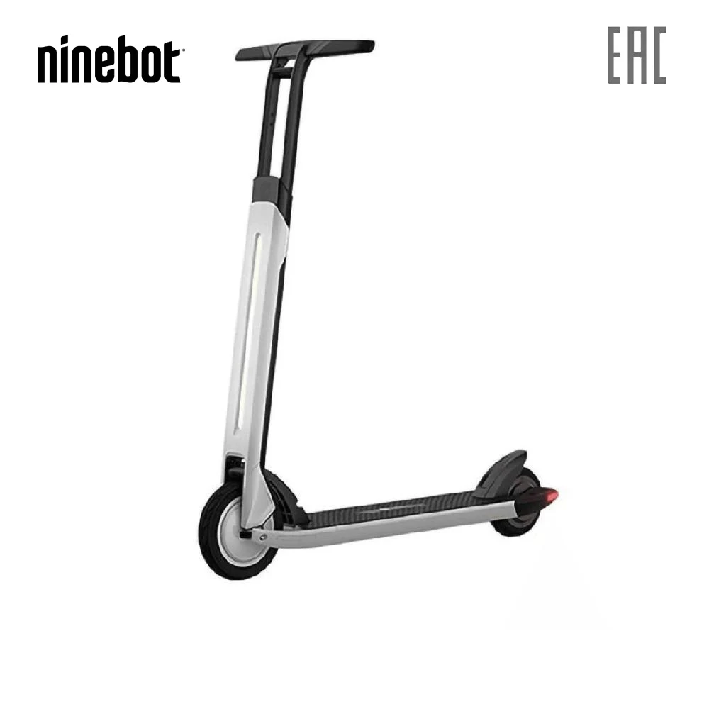 Электросамокат Ninebot by Segway KickScooter Air T15 скорость 20 км/ч, нагрузка 100 кг, 300 Вт, запас хода 15 км, вес 10,6 кг